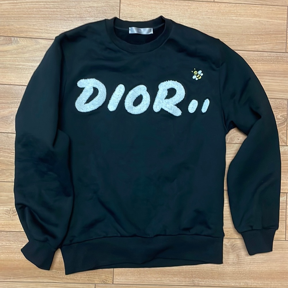 Dior Black Crew Neck Sweater